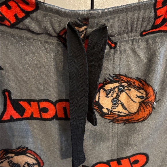CHUCKY Halloween men’s Pajama pants L - Picture 3 of 5
